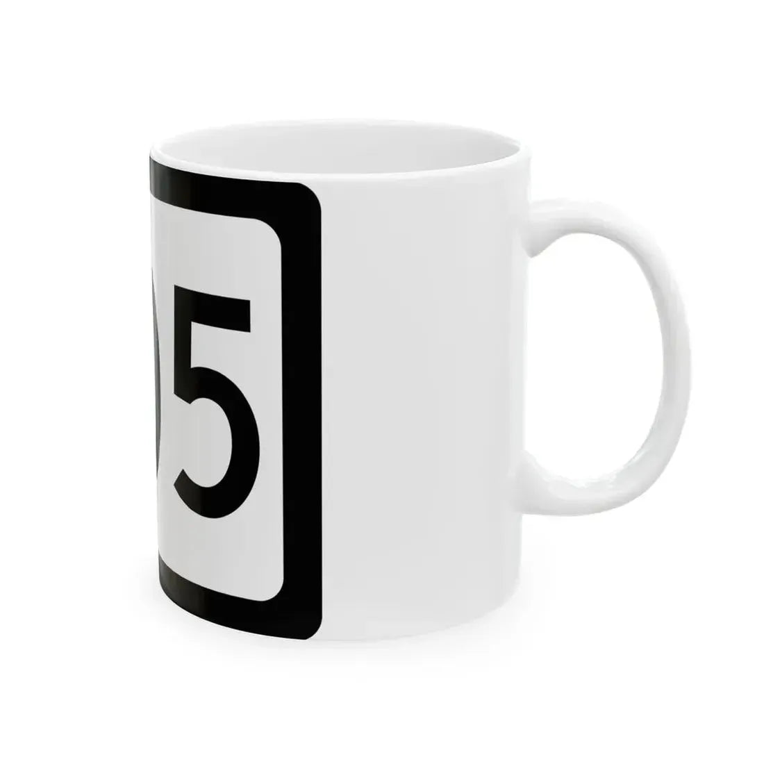 WV-705 (Virginia) (Road Sign) White Coffee Mug - Go Mug Yourself
