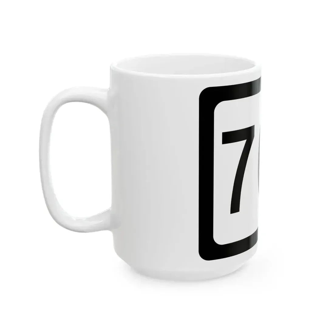 WV-705 (Virginia) (Road Sign) White Coffee Mug - Go Mug Yourself