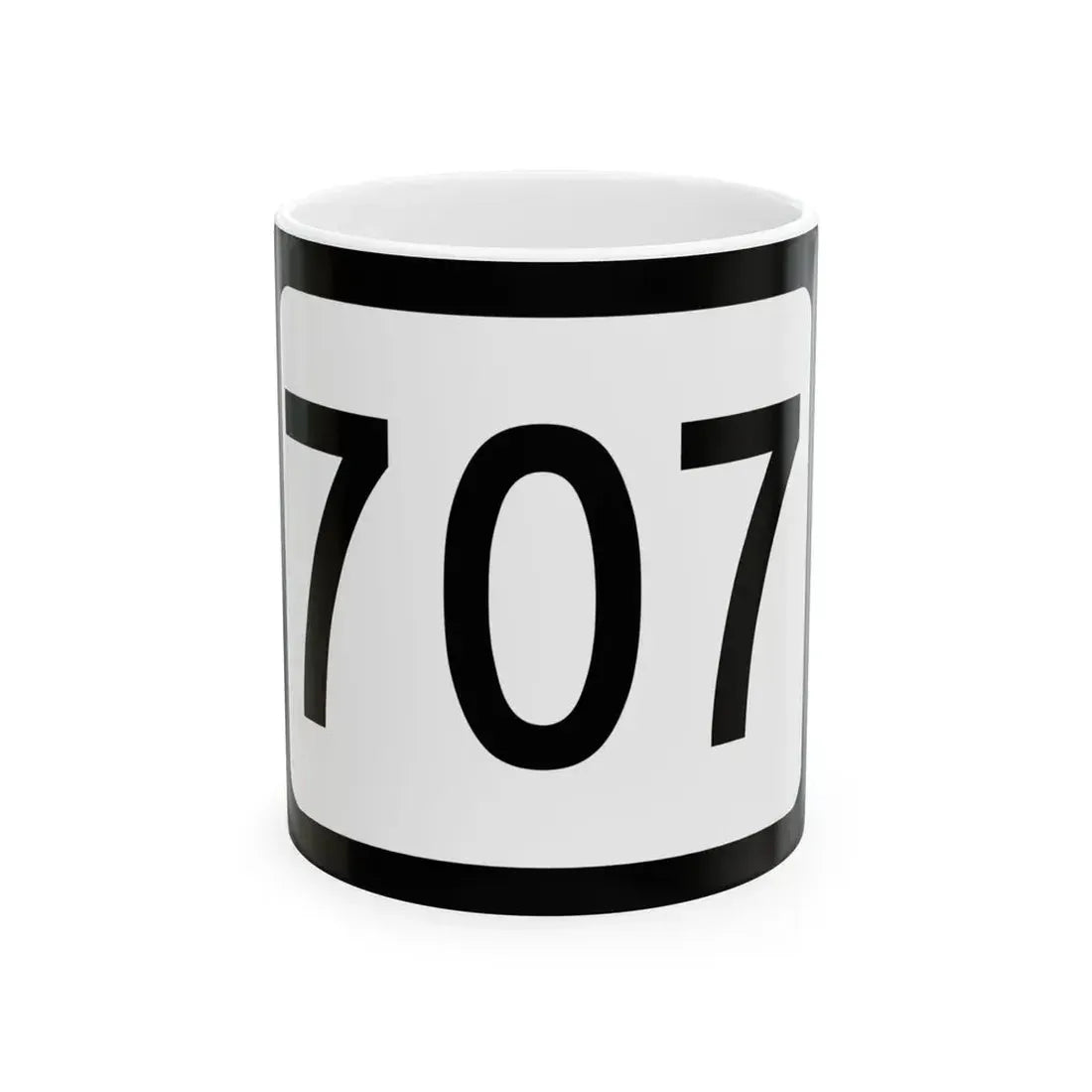 WV-707 (Virginia) (Road Sign) White Coffee Mug 11oz - Go Mug Yourself