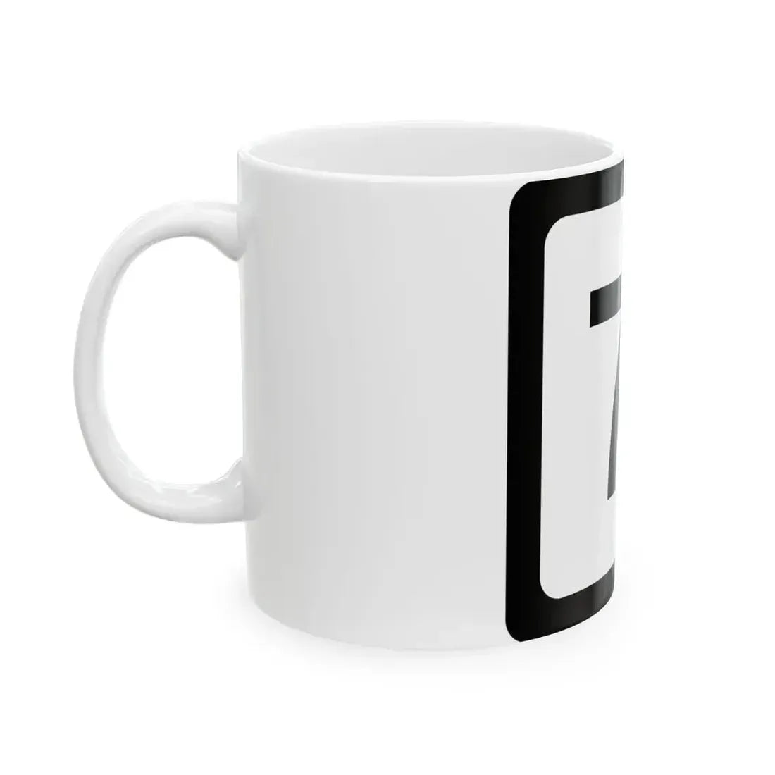 WV-71 (Virginia) (Road Sign) White Coffee Mug - Go Mug Yourself