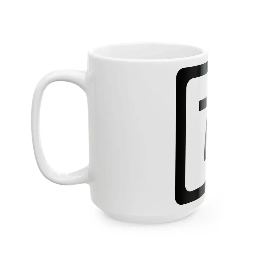 WV-71 (Virginia) (Road Sign) White Coffee Mug - Go Mug Yourself