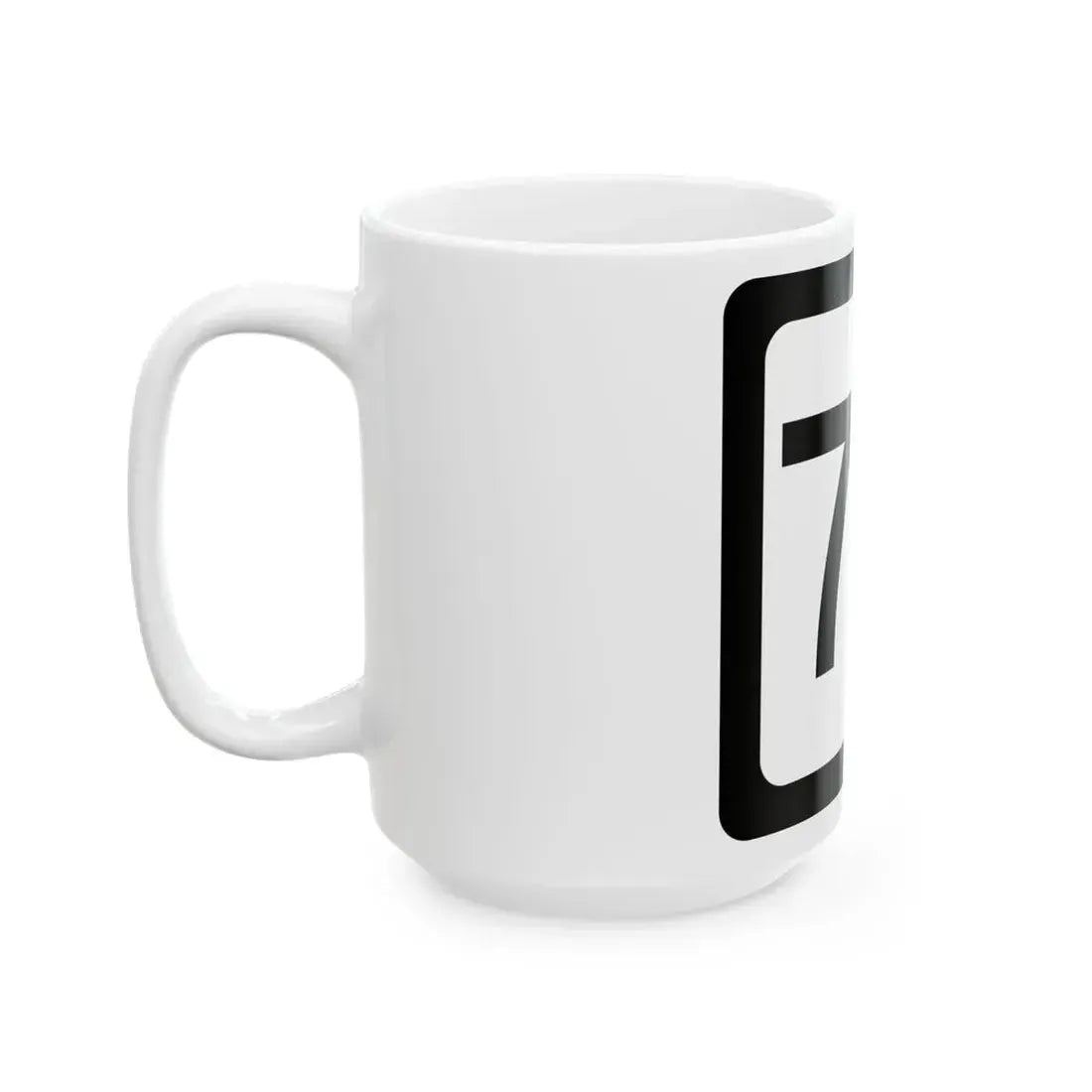 WV-72 (Virginia) (Road Sign) White Coffee Mug - Go Mug Yourself