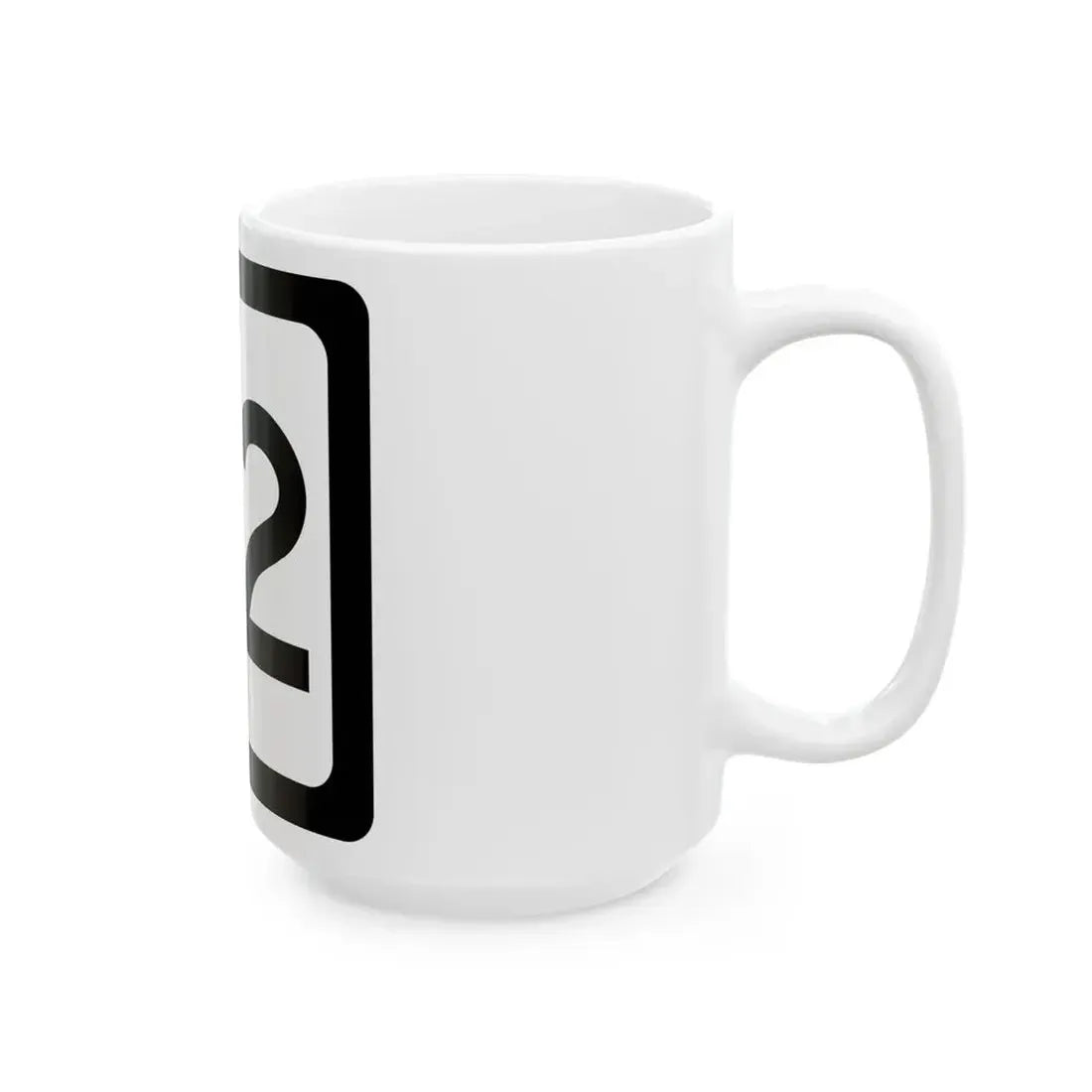 WV-72 (Virginia) (Road Sign) White Coffee Mug - Go Mug Yourself