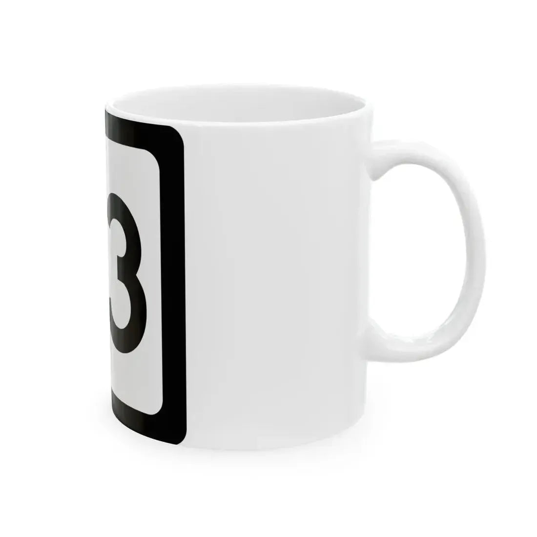 WV-73 (Virginia) (Road Sign) White Coffee Mug - Go Mug Yourself