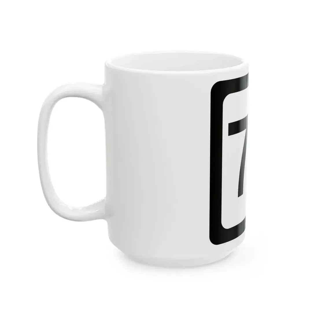 WV-73 (Virginia) (Road Sign) White Coffee Mug - Go Mug Yourself