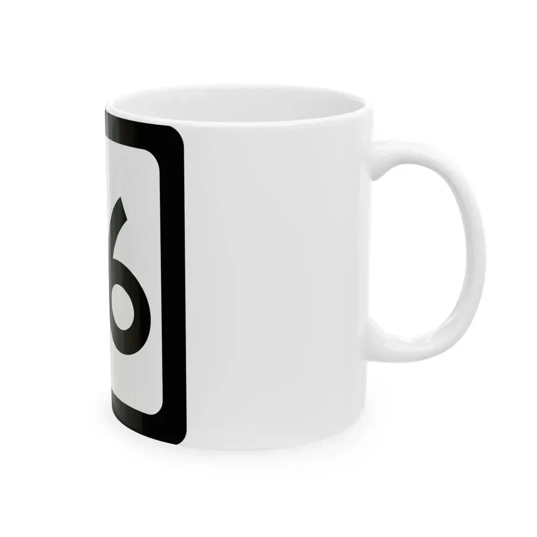 WV-76 (Virginia) (Road Sign) White Coffee Mug - Go Mug Yourself