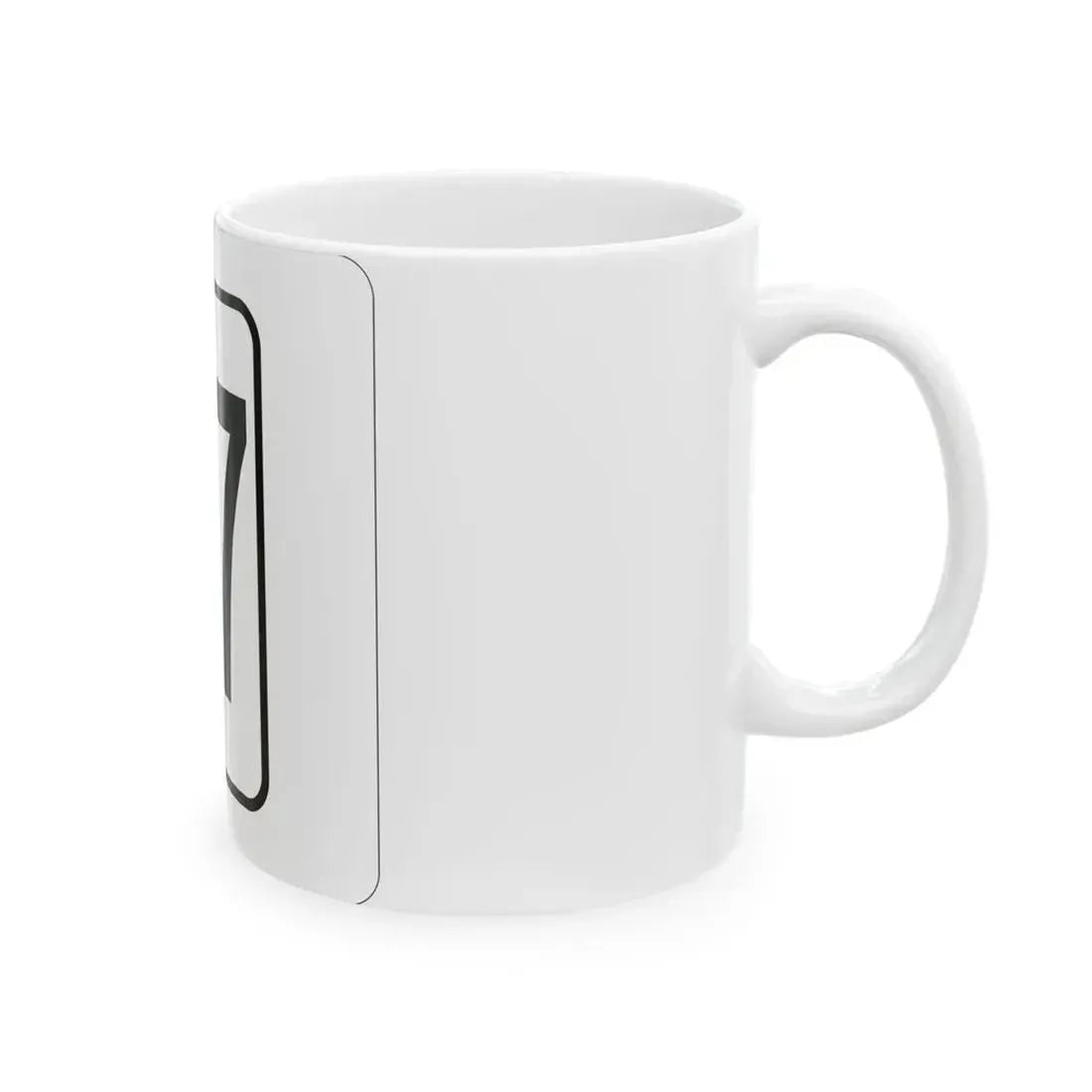WV-77 1948 (Virginia) (Road Sign) White Coffee Mug - Go Mug Yourself