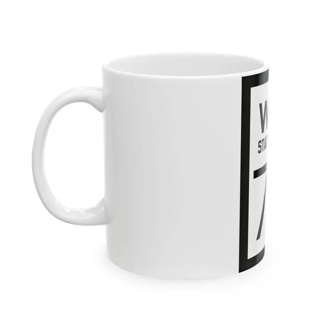WV-78 1922 (Virginia) (Road Sign) White Coffee Mug - Go Mug Yourself