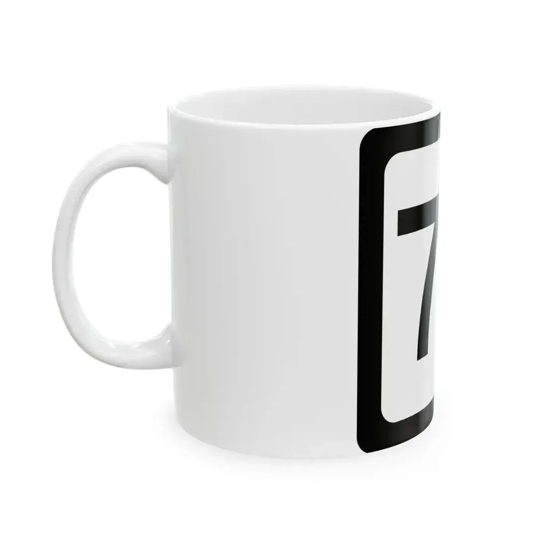 WV-78 (Virginia) (Road Sign) White Coffee Mug - Go Mug Yourself