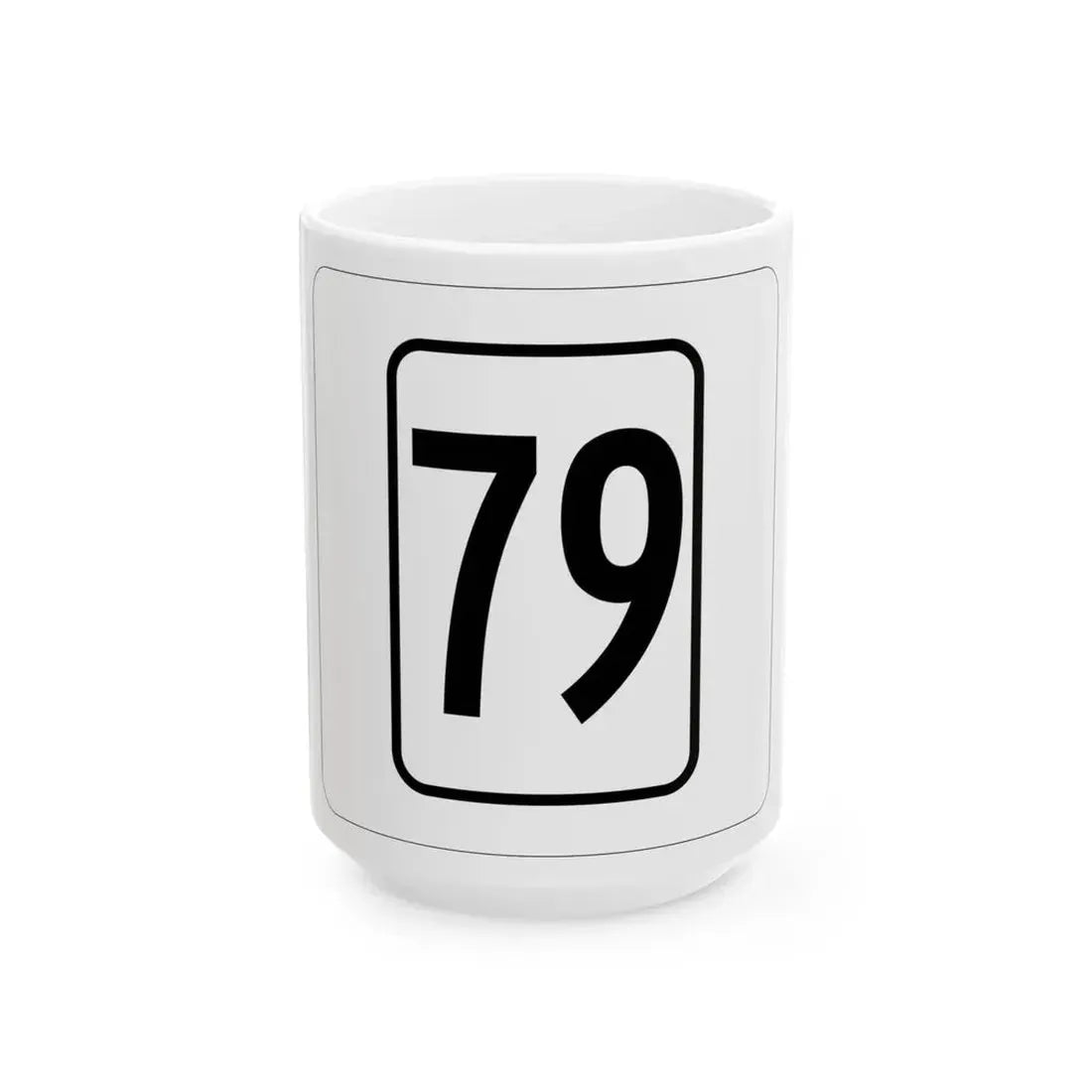WV-79 1948 (Virginia) (Road Sign) White Coffee Mug 15oz - Go Mug Yourself