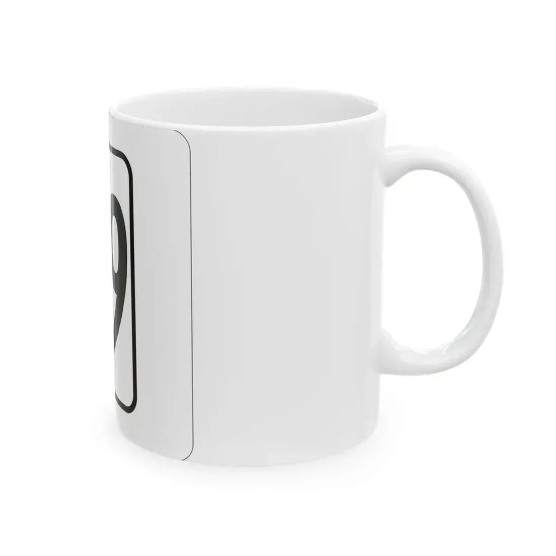 WV-79 1948 (Virginia) (Road Sign) White Coffee Mug - Go Mug Yourself