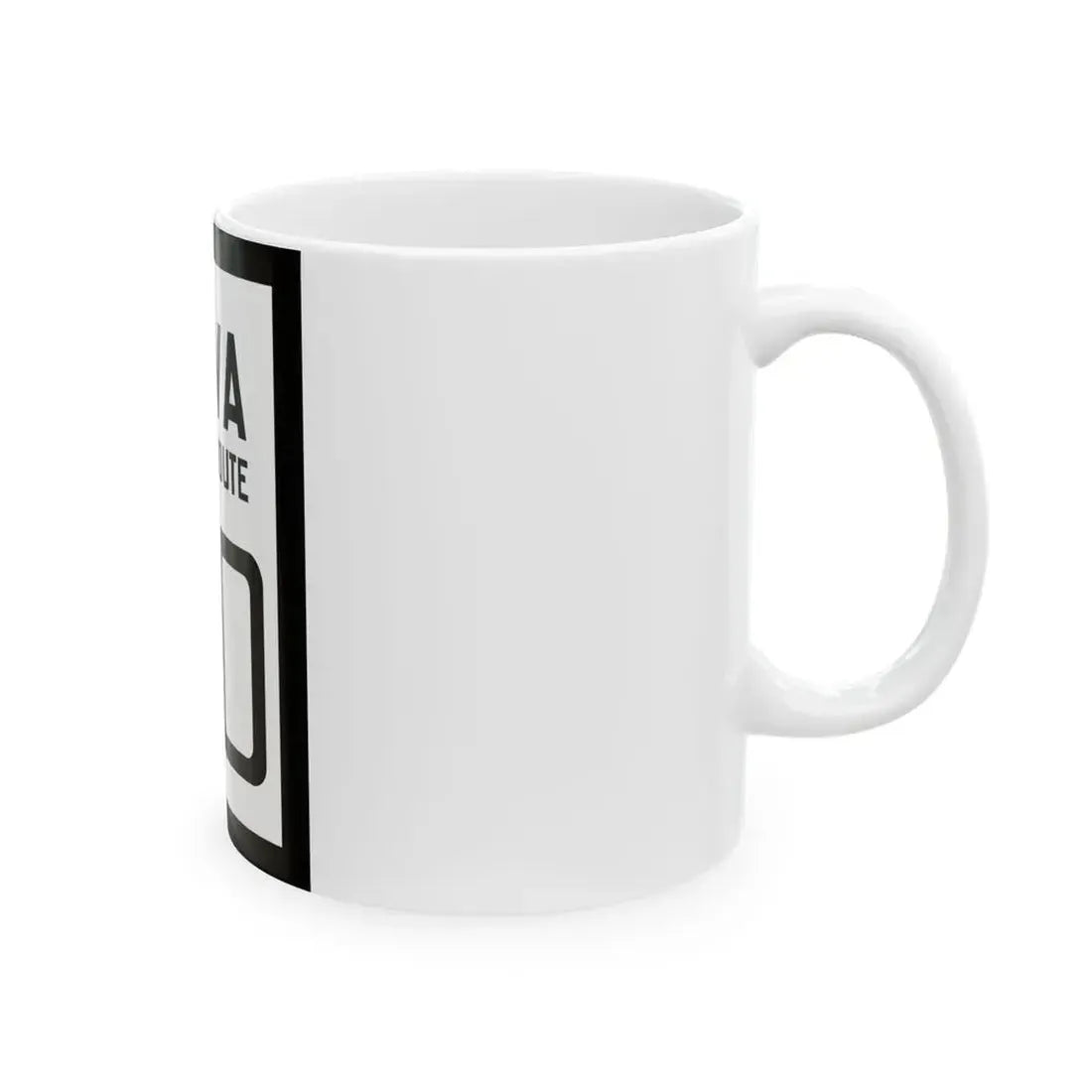 WV-80 1922 (Virginia) (Road Sign) White Coffee Mug - Go Mug Yourself