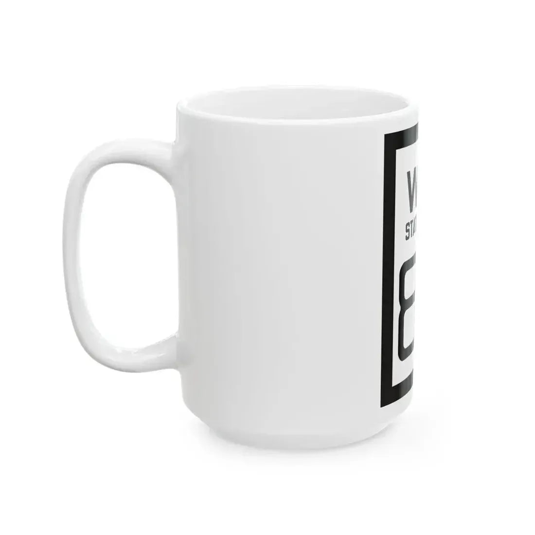 WV-80 1922 (Virginia) (Road Sign) White Coffee Mug - Go Mug Yourself
