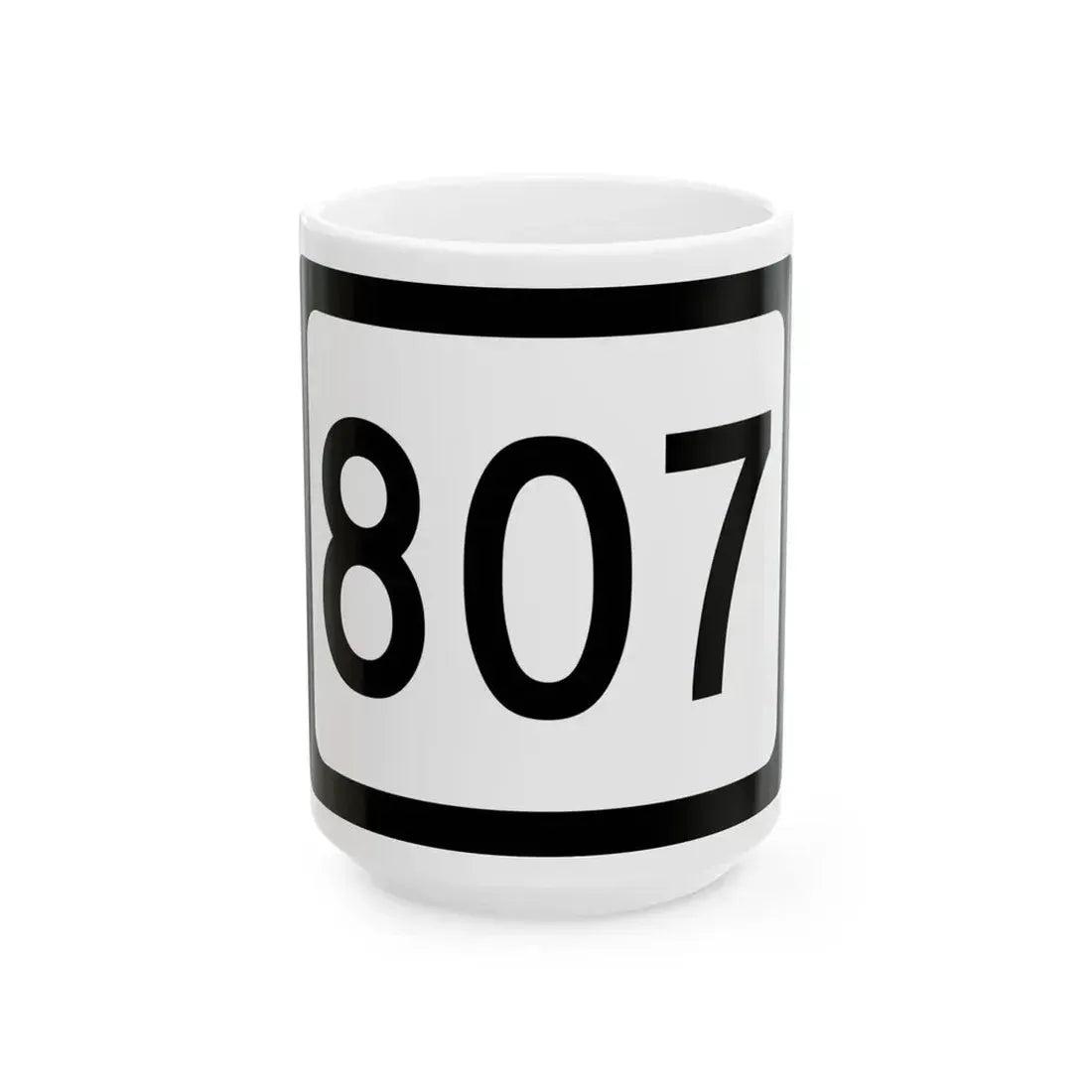 WV-807 (Virginia) (Road Sign) White Coffee Mug 15oz - Go Mug Yourself
