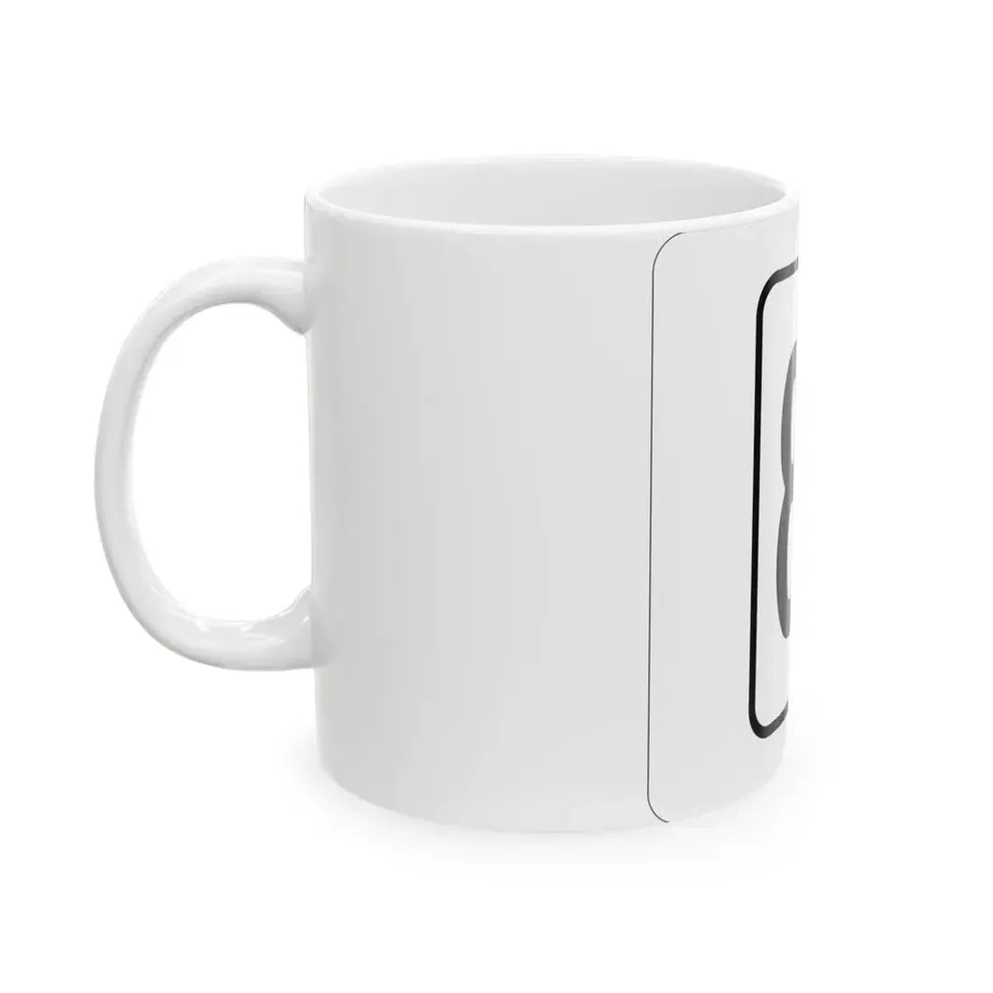 WV-81 1948 (Virginia) (Road Sign) White Coffee Mug - Go Mug Yourself
