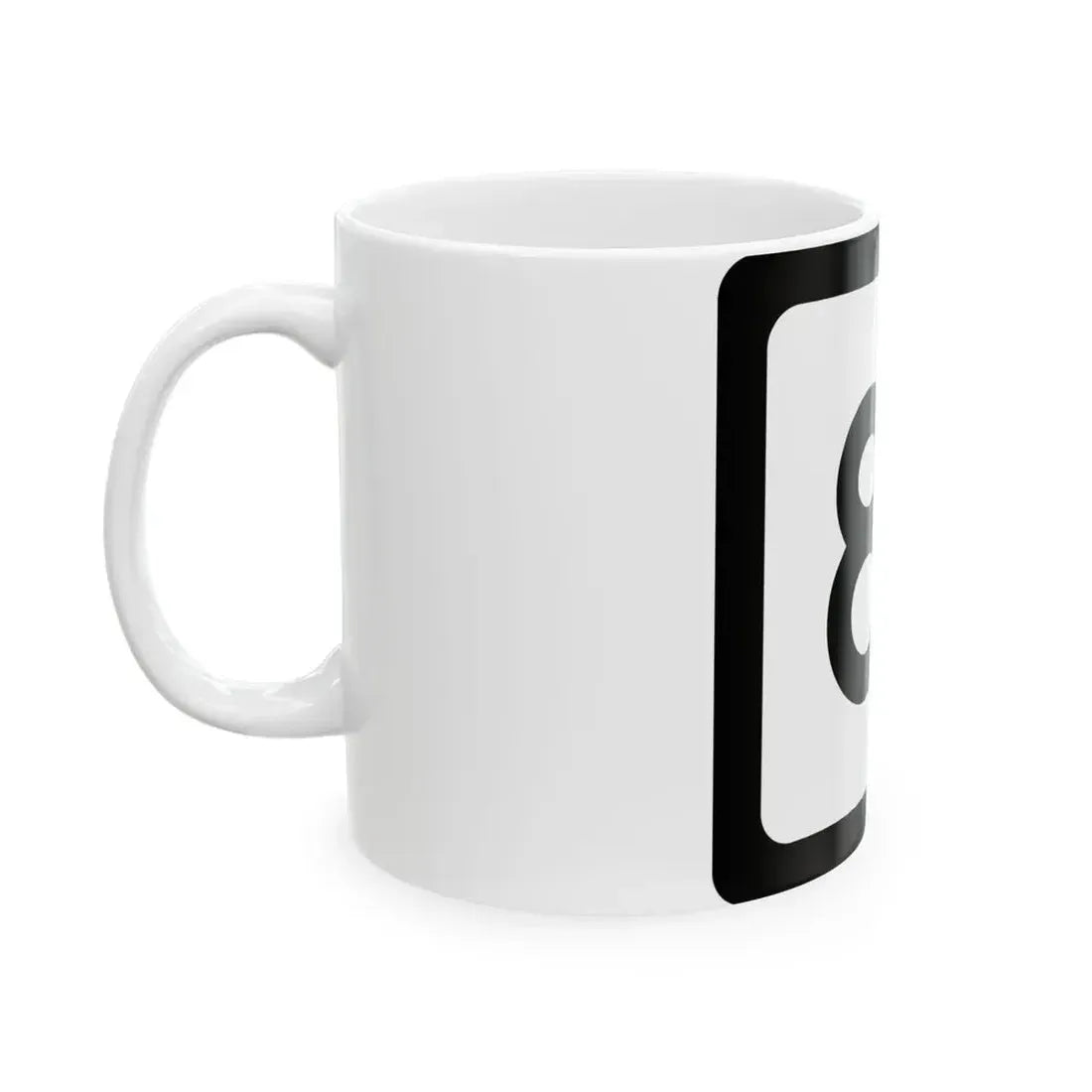 WV-81 (Virginia) (Road Sign) White Coffee Mug - Go Mug Yourself
