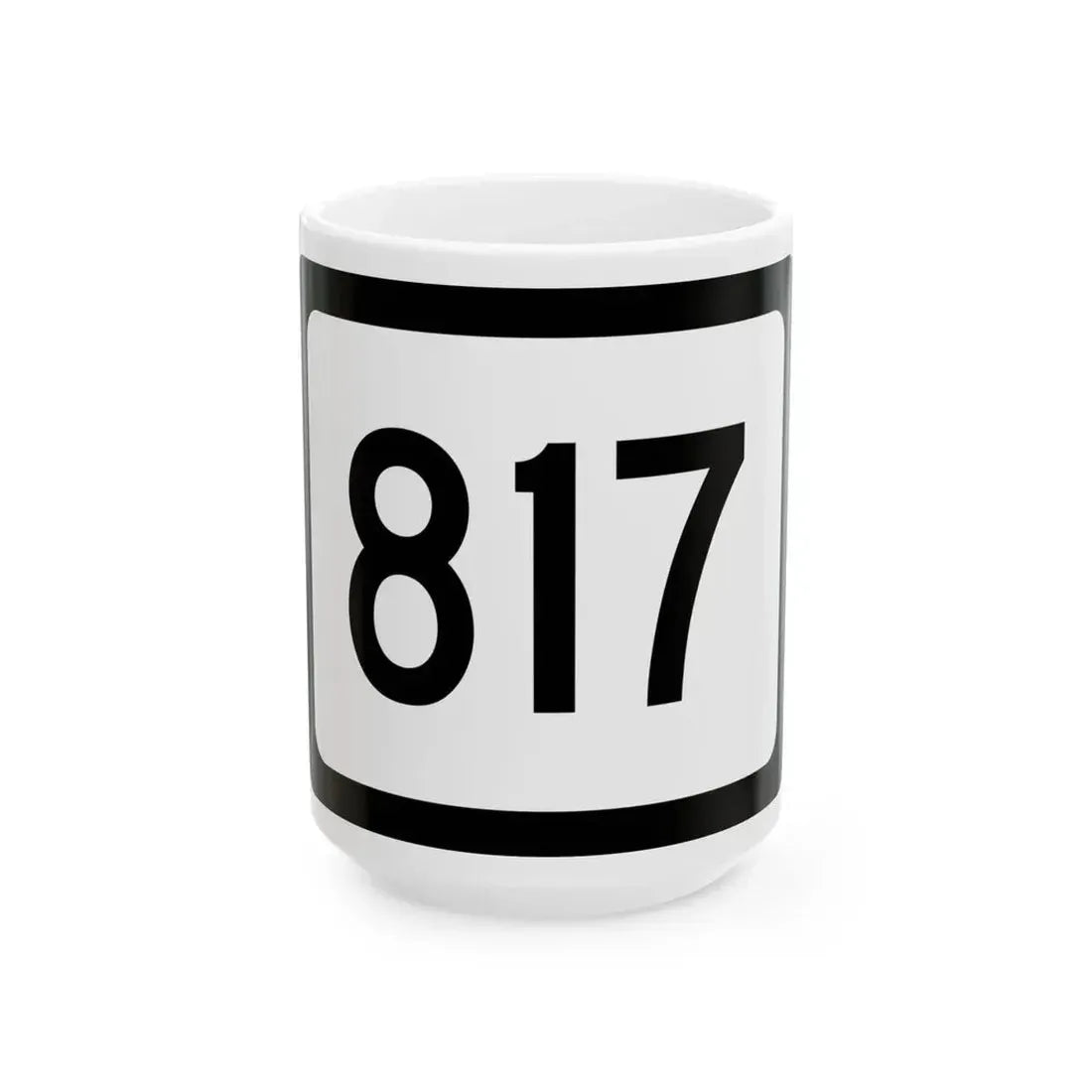 WV-817 (Virginia) (Road Sign) White Coffee Mug 15oz - Go Mug Yourself