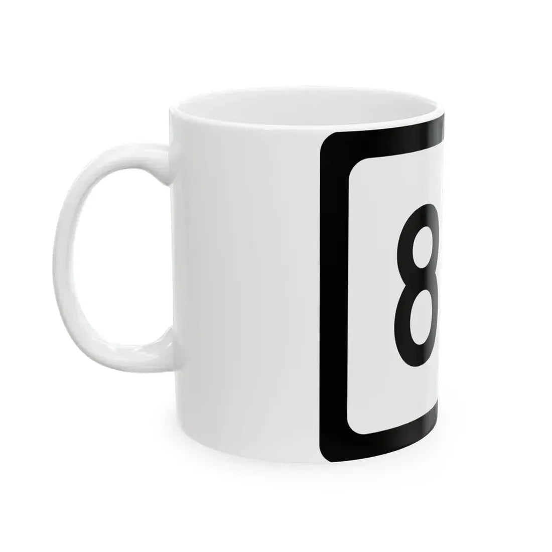 WV-817 (Virginia) (Road Sign) White Coffee Mug - Go Mug Yourself