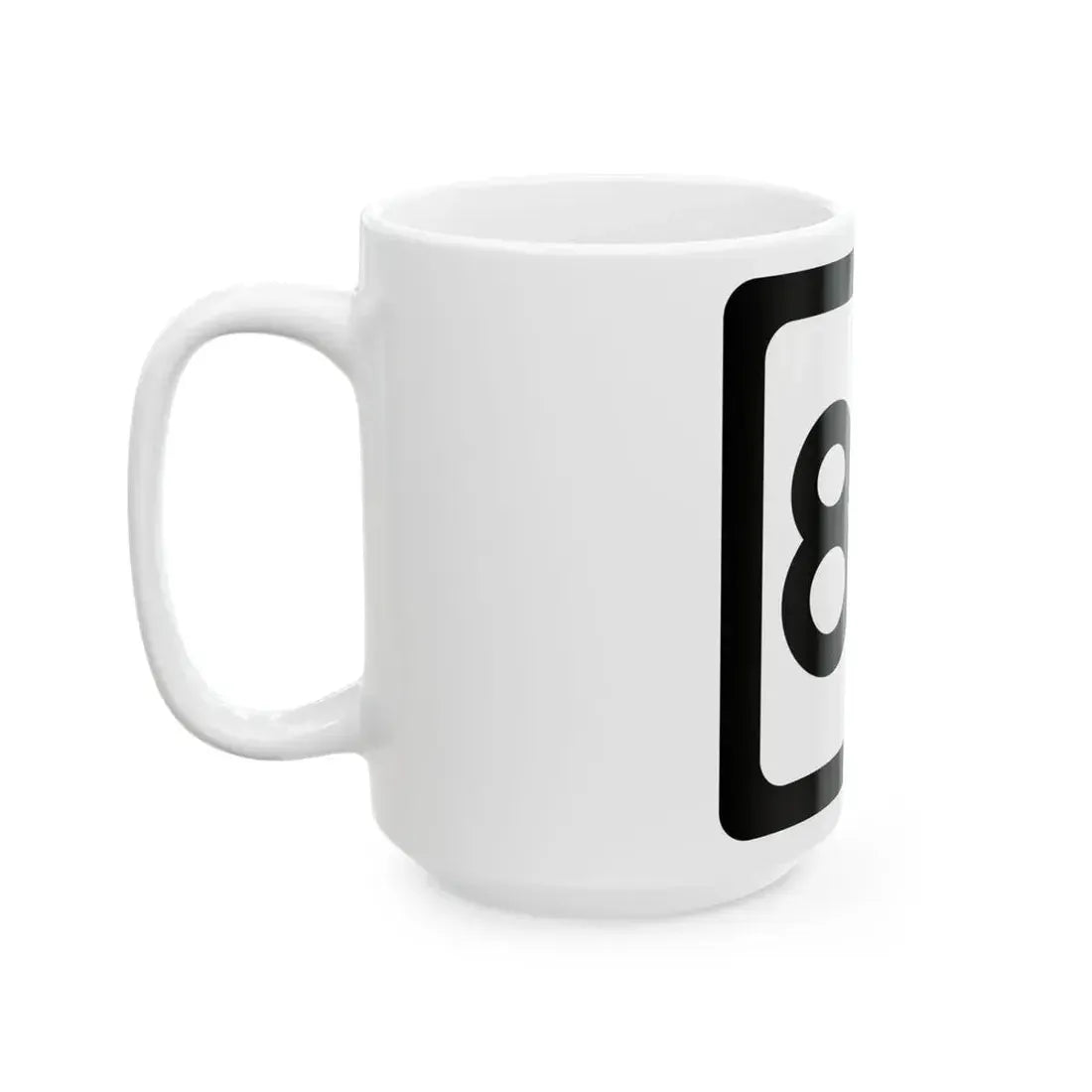 WV-83 (Virginia) (Road Sign) White Coffee Mug - Go Mug Yourself