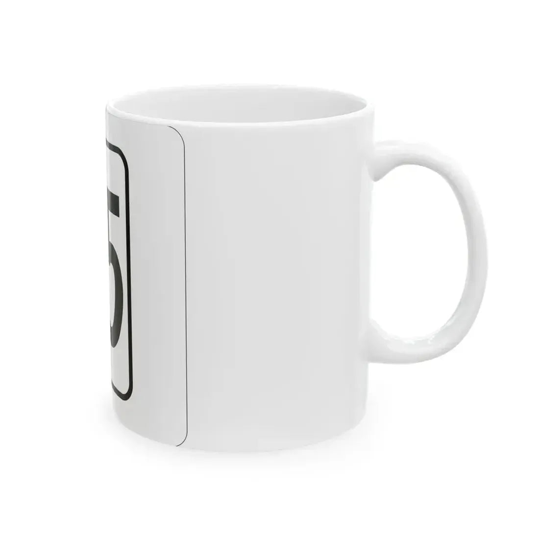 WV-85 1948 (Virginia) (Road Sign) White Coffee Mug - Go Mug Yourself