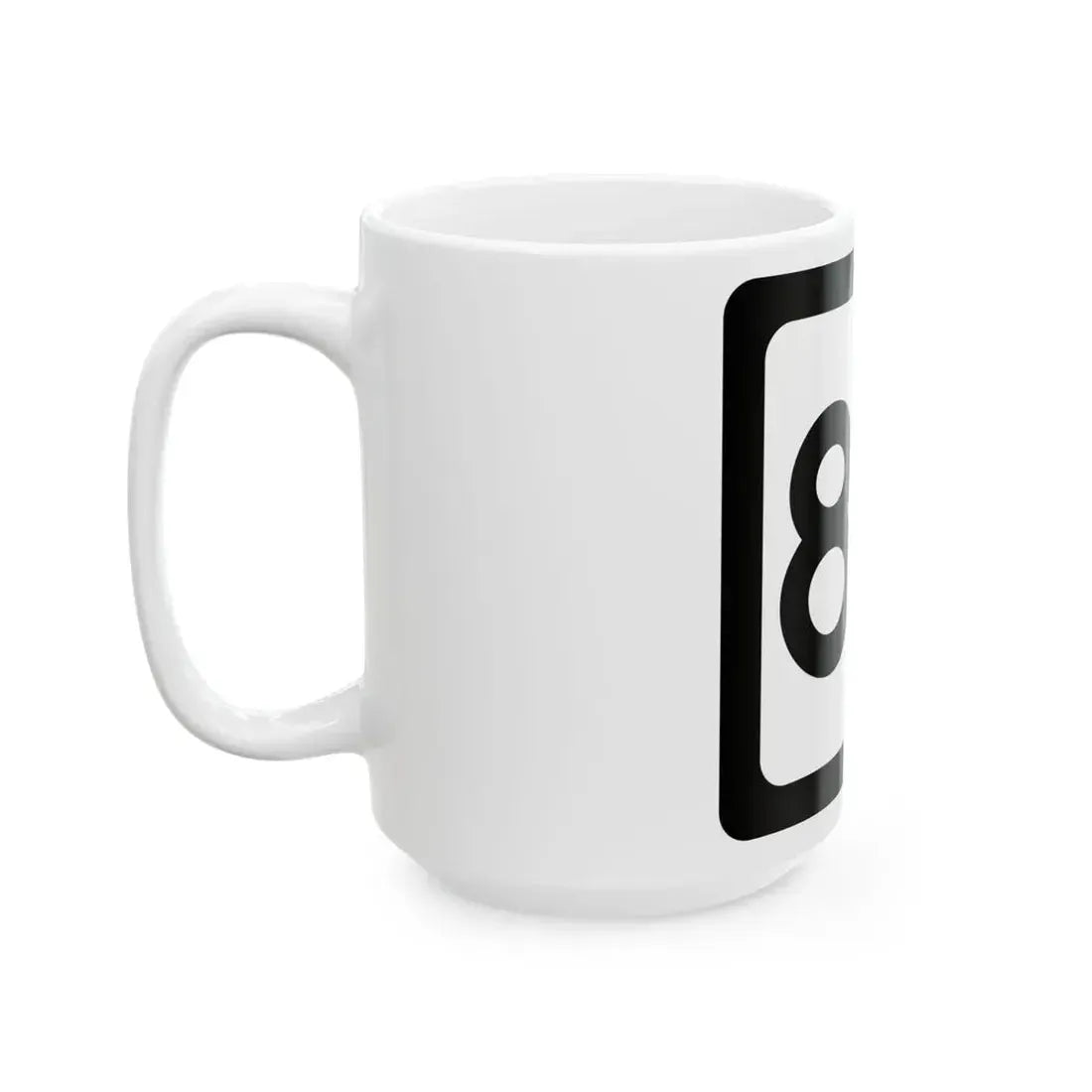 WV-85 (Virginia) (Road Sign) White Coffee Mug - Go Mug Yourself