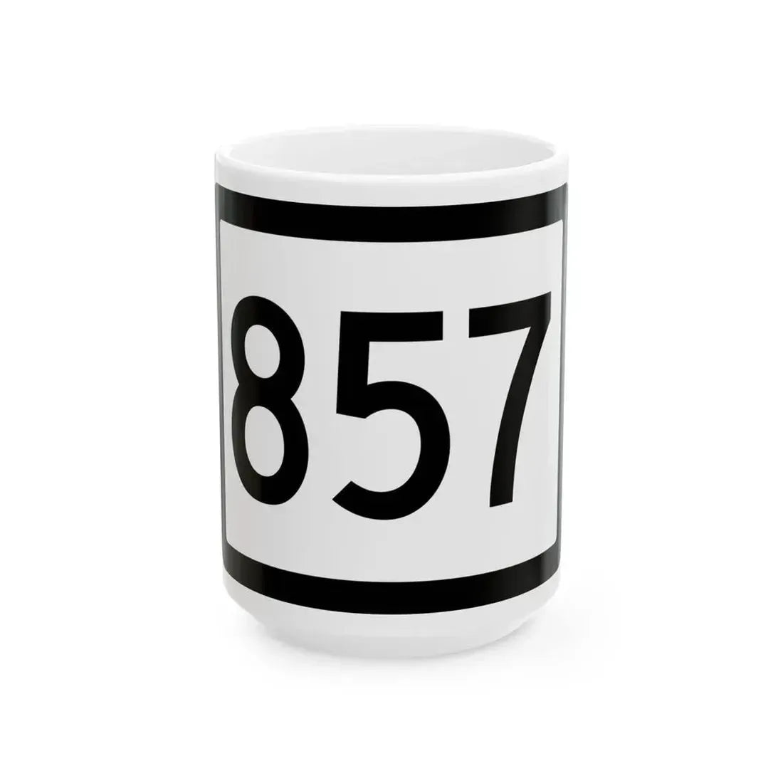 WV-857 (Virginia) (Road Sign) White Coffee Mug 15oz - Go Mug Yourself