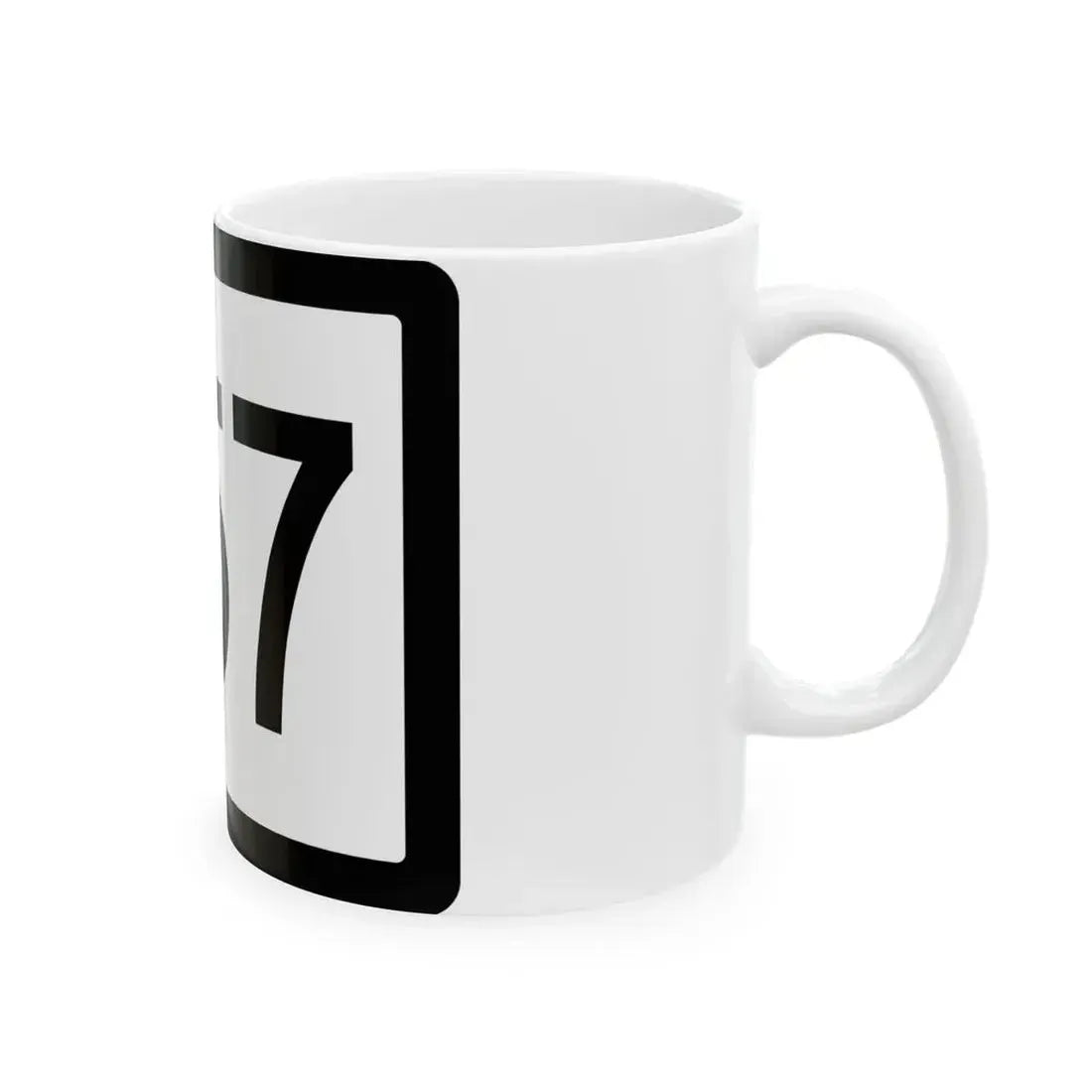 WV-857 (Virginia) (Road Sign) White Coffee Mug - Go Mug Yourself