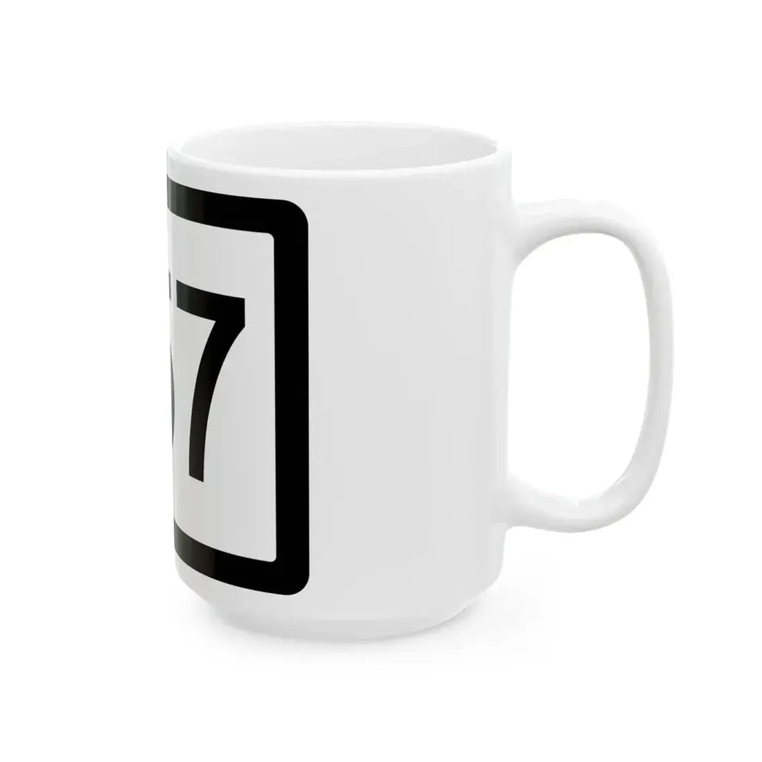 WV-857 (Virginia) (Road Sign) White Coffee Mug - Go Mug Yourself