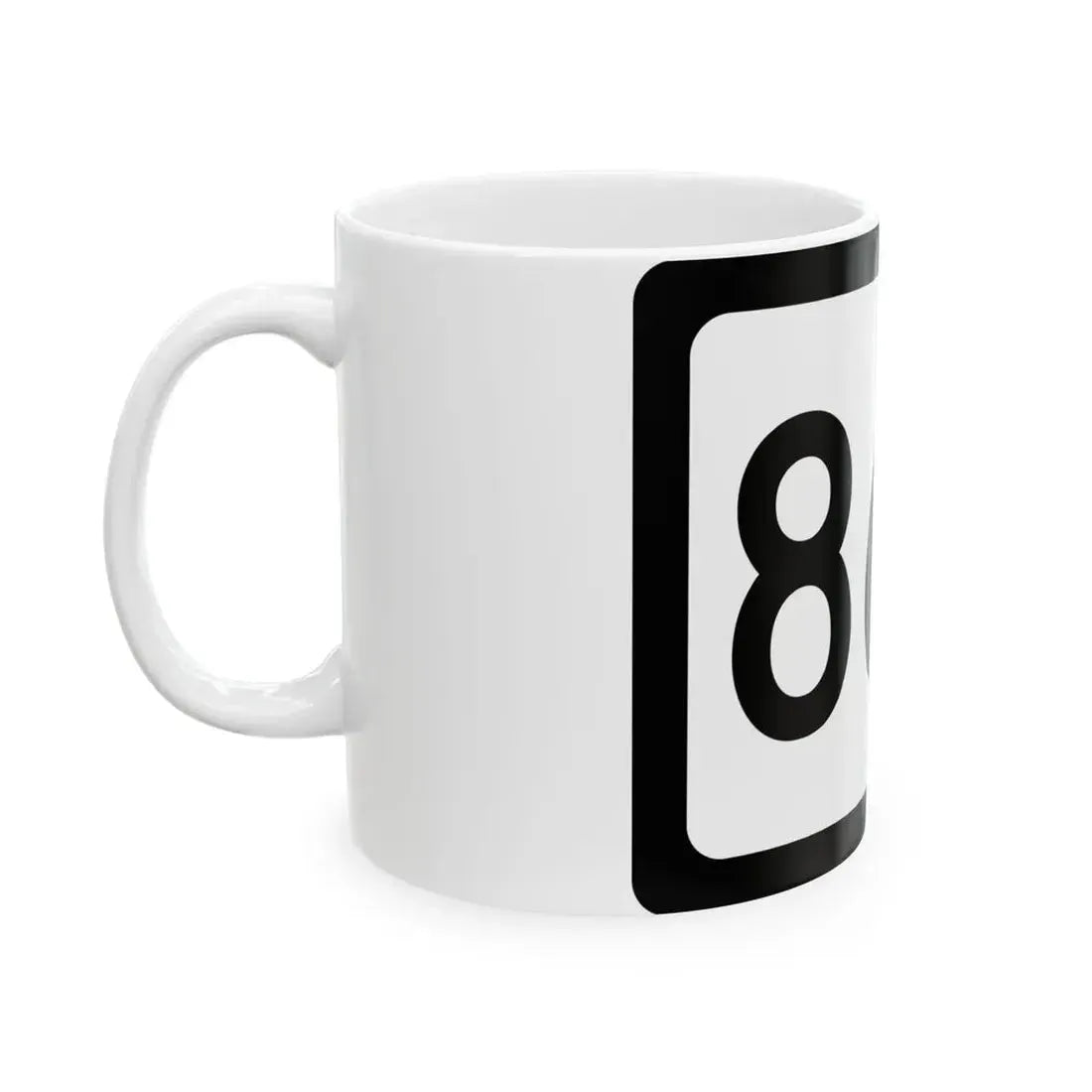 WV-869 (Virginia) (Road Sign) White Coffee Mug - Go Mug Yourself