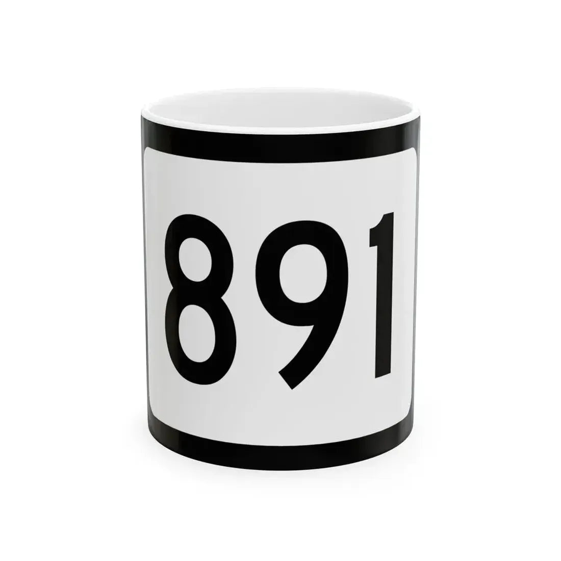 WV-891 (Virginia) (Road Sign) White Coffee Mug 11oz - Go Mug Yourself