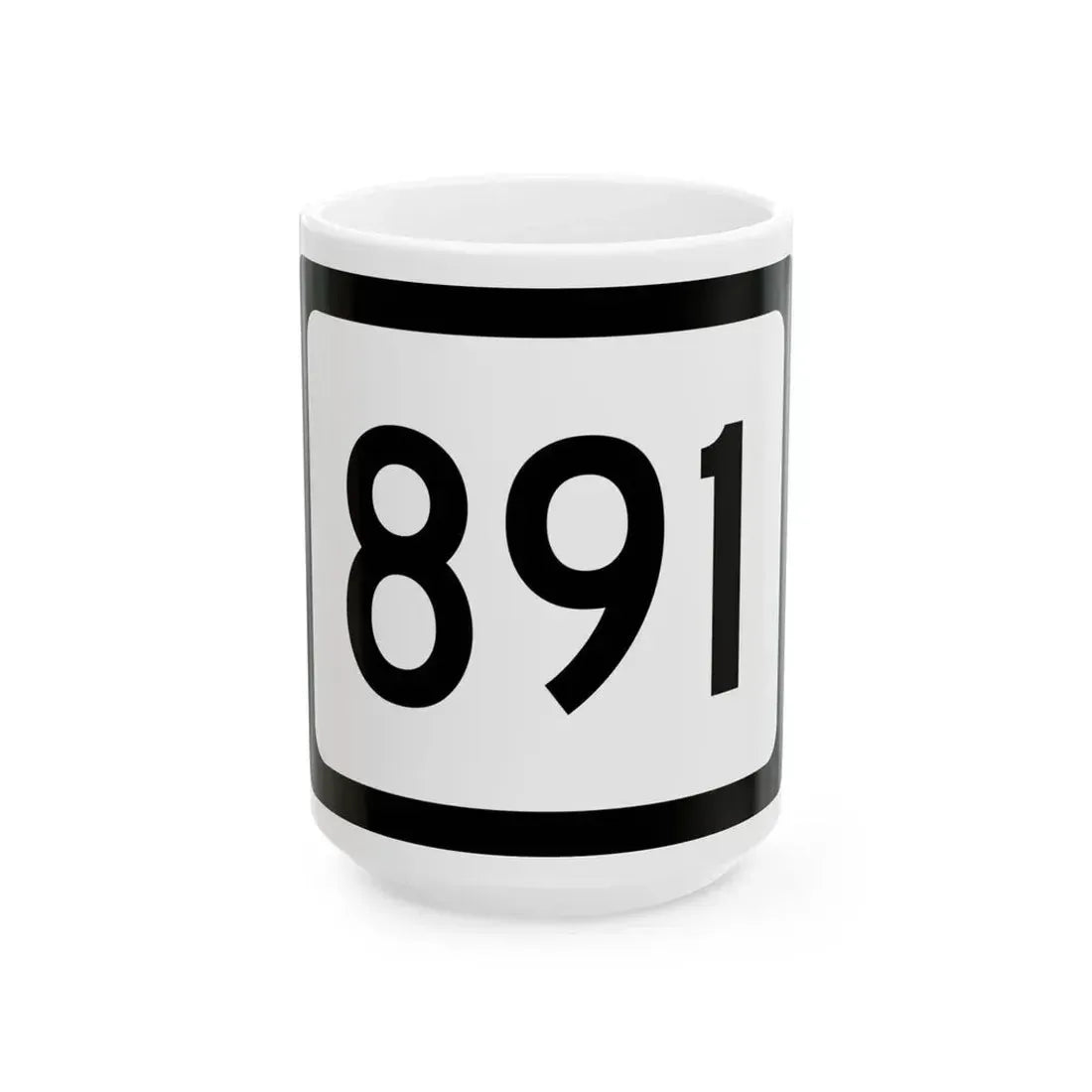 WV-891 (Virginia) (Road Sign) White Coffee Mug 15oz - Go Mug Yourself