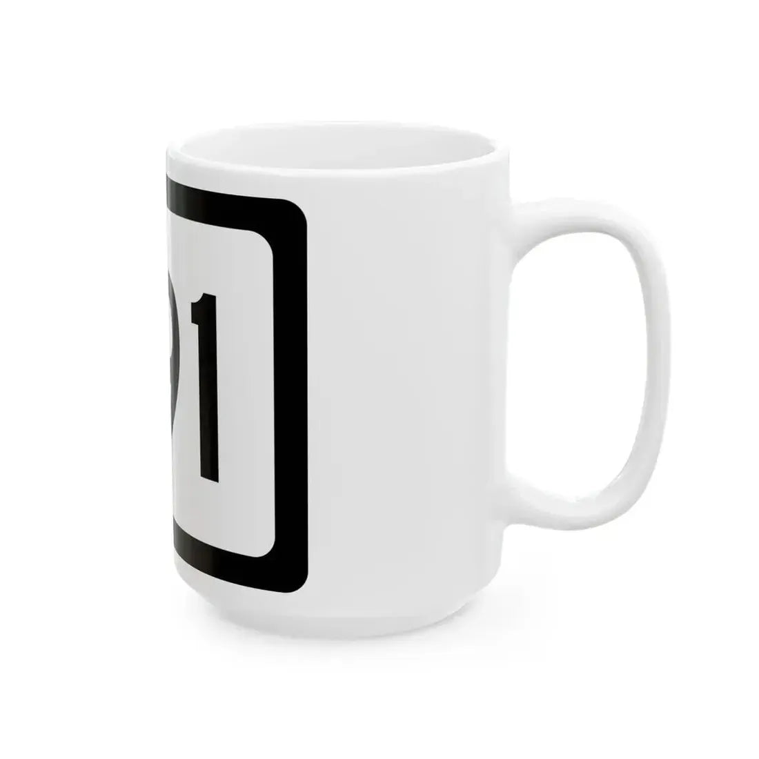 WV-891 (Virginia) (Road Sign) White Coffee Mug - Go Mug Yourself