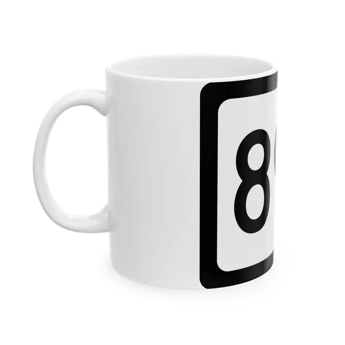 WV-892 (Virginia) (Road Sign) White Coffee Mug - Go Mug Yourself