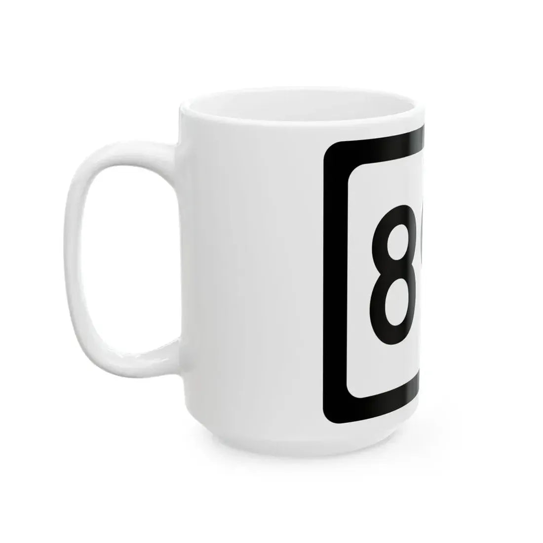 WV-892 (Virginia) (Road Sign) White Coffee Mug - Go Mug Yourself