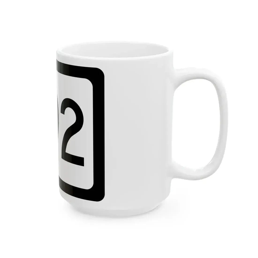 WV-892 (Virginia) (Road Sign) White Coffee Mug - Go Mug Yourself