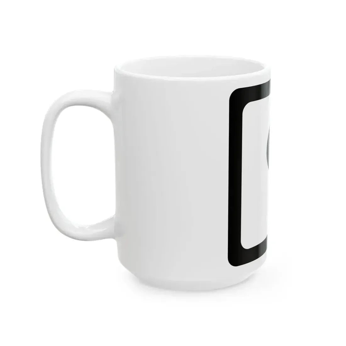 WV-9 (Virginia) (Road Sign) White Coffee Mug - Go Mug Yourself