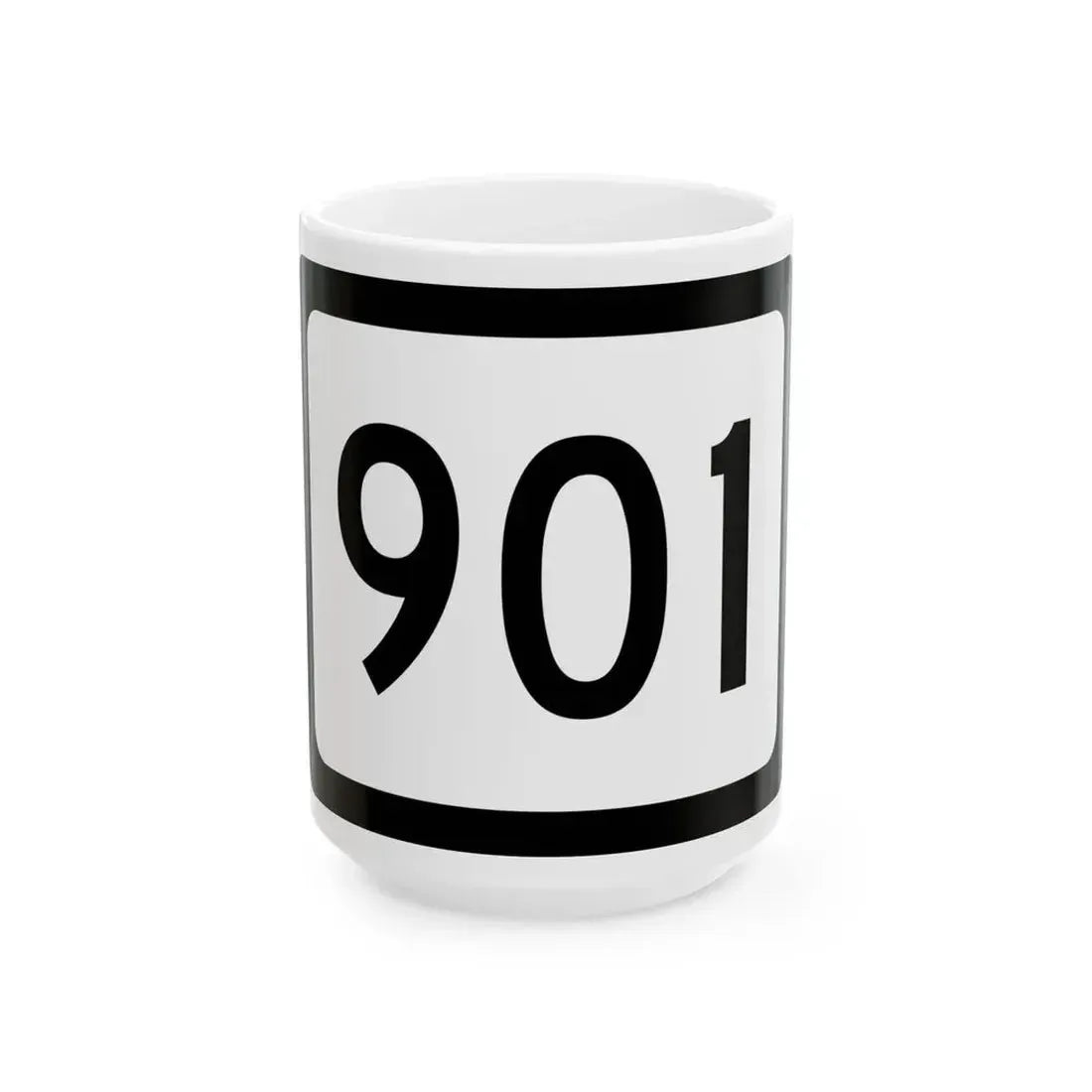 WV-901 (Virginia) (Road Sign) White Coffee Mug 15oz - Go Mug Yourself
