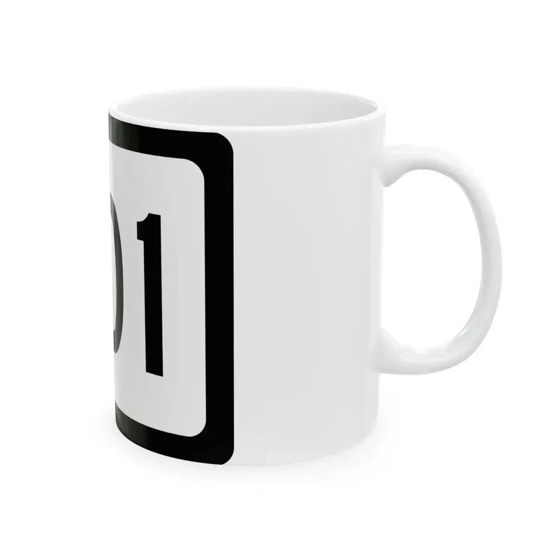 WV-901 (Virginia) (Road Sign) White Coffee Mug - Go Mug Yourself