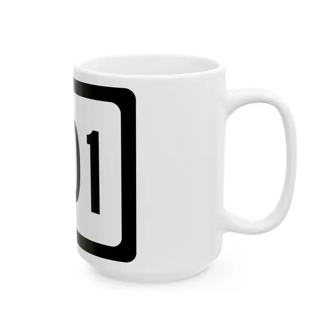WV-901 (Virginia) (Road Sign) White Coffee Mug - Go Mug Yourself