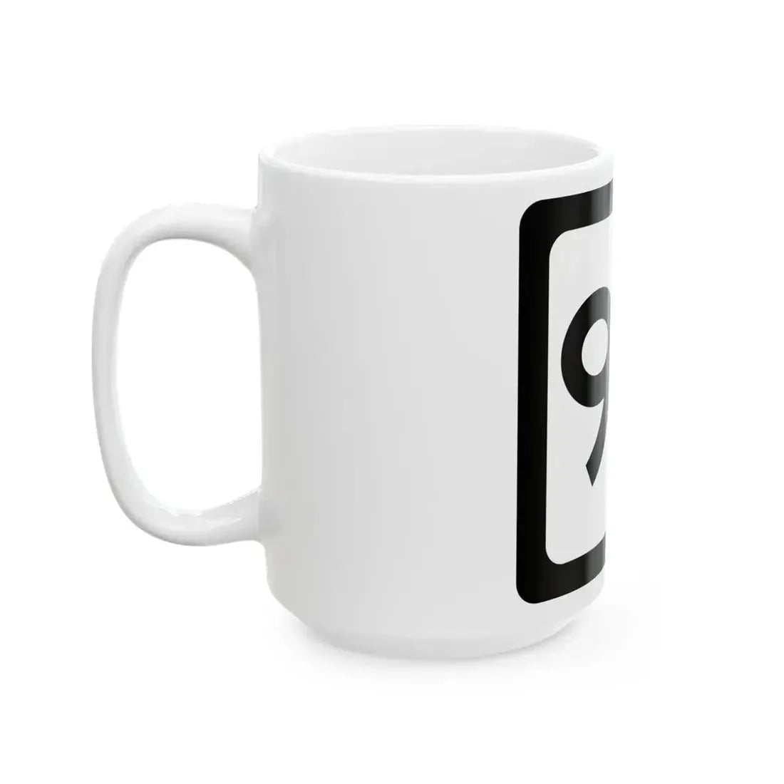 WV-92 (Virginia) (Road Sign) White Coffee Mug - Go Mug Yourself