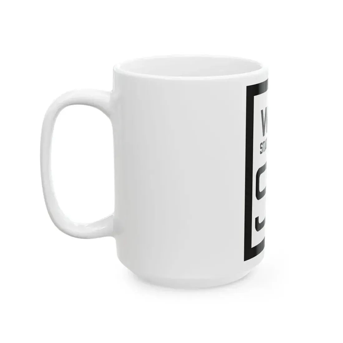 WV-93 1922 (Virginia) (Road Sign) White Coffee Mug - Go Mug Yourself