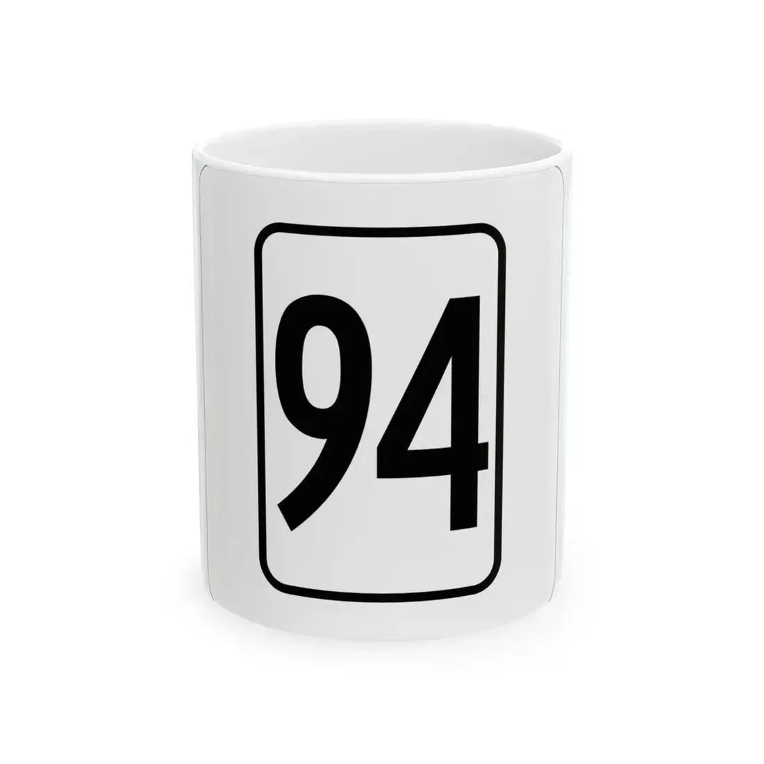 WV-94 1948 (Virginia) (Road Sign) White Coffee Mug 11oz - Go Mug Yourself
