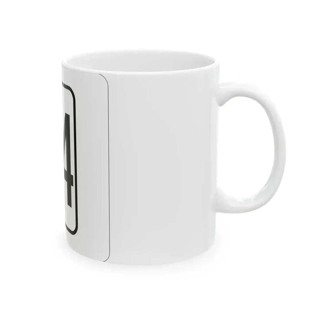 WV-94 1948 (Virginia) (Road Sign) White Coffee Mug - Go Mug Yourself