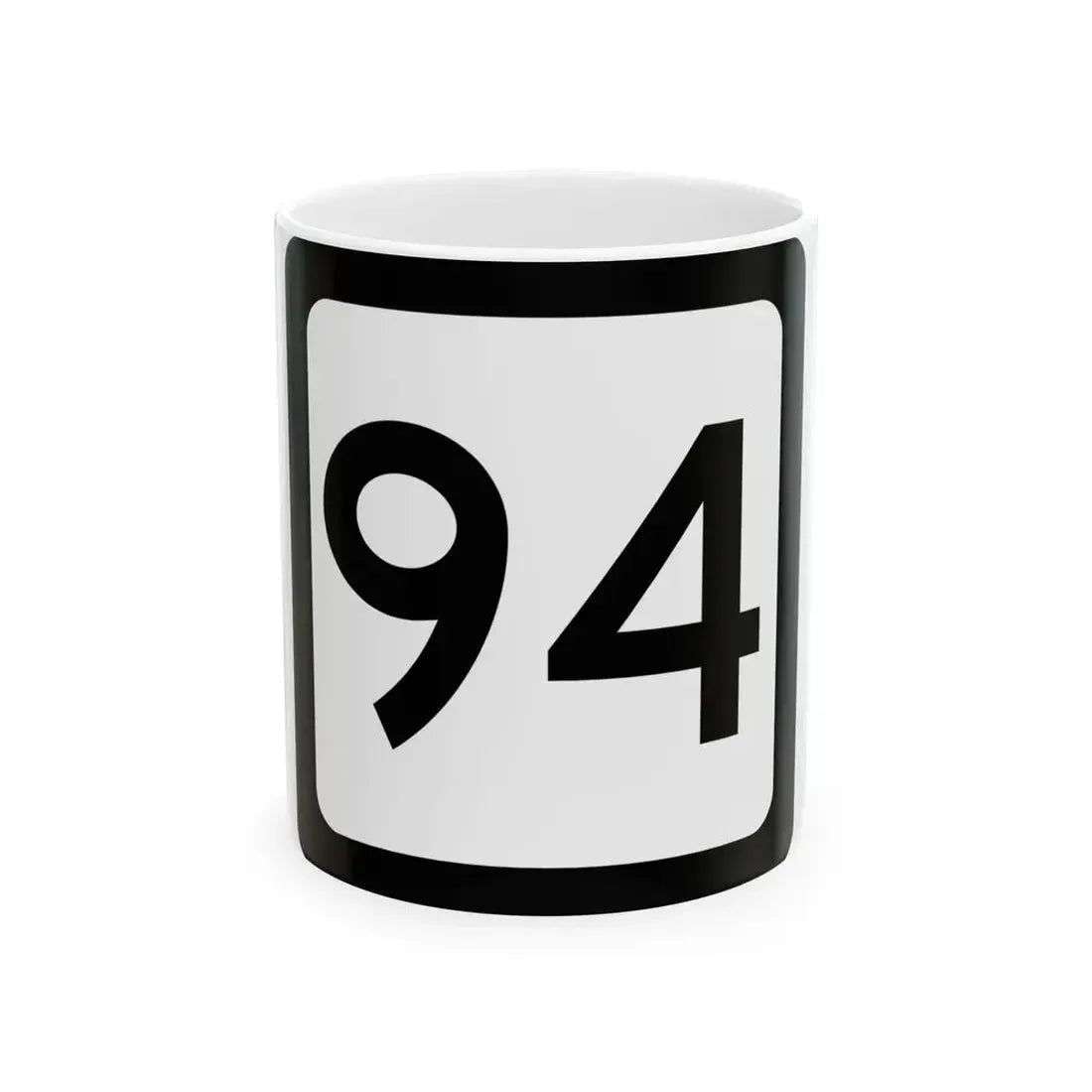 WV-94 (Virginia) (Road Sign) White Coffee Mug 11oz - Go Mug Yourself