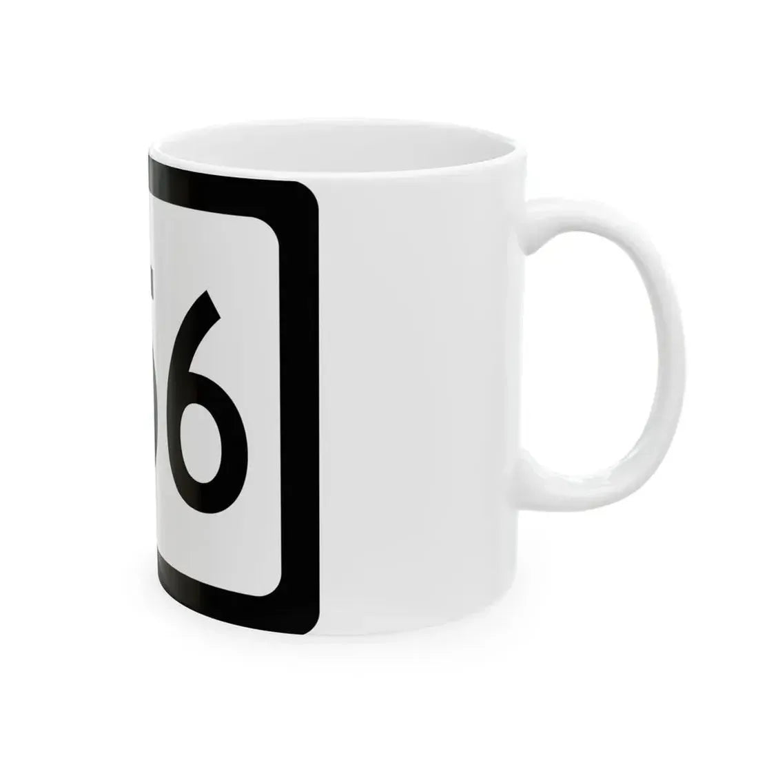 WV-956 (Virginia) (Road Sign) White Coffee Mug - Go Mug Yourself