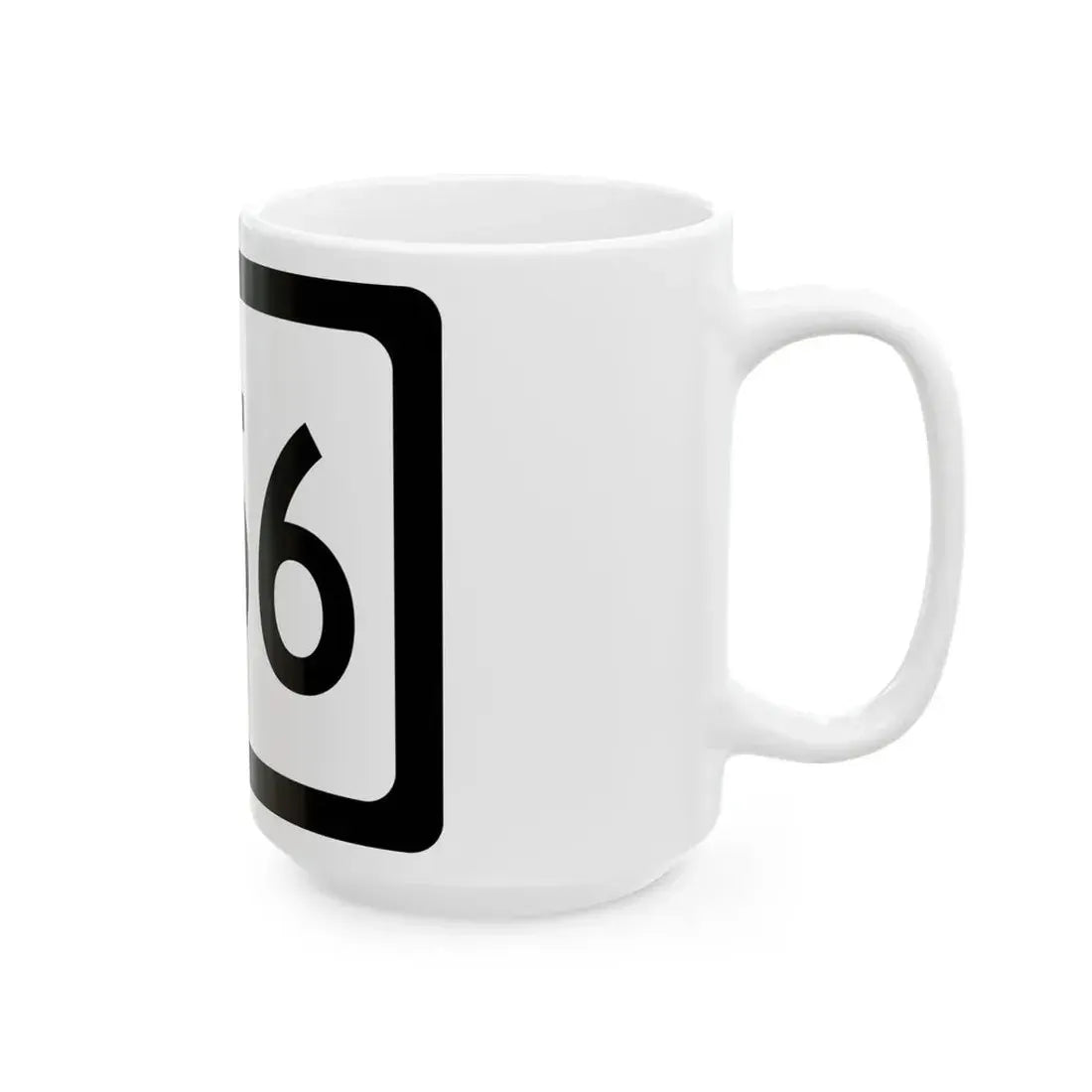 WV-956 (Virginia) (Road Sign) White Coffee Mug - Go Mug Yourself