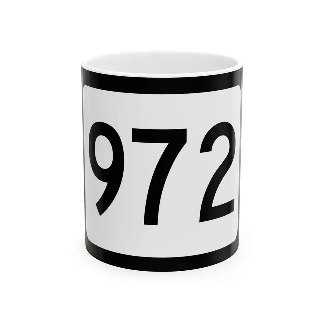 WV-972 (Virginia) (Road Sign) White Coffee Mug 11oz - Go Mug Yourself