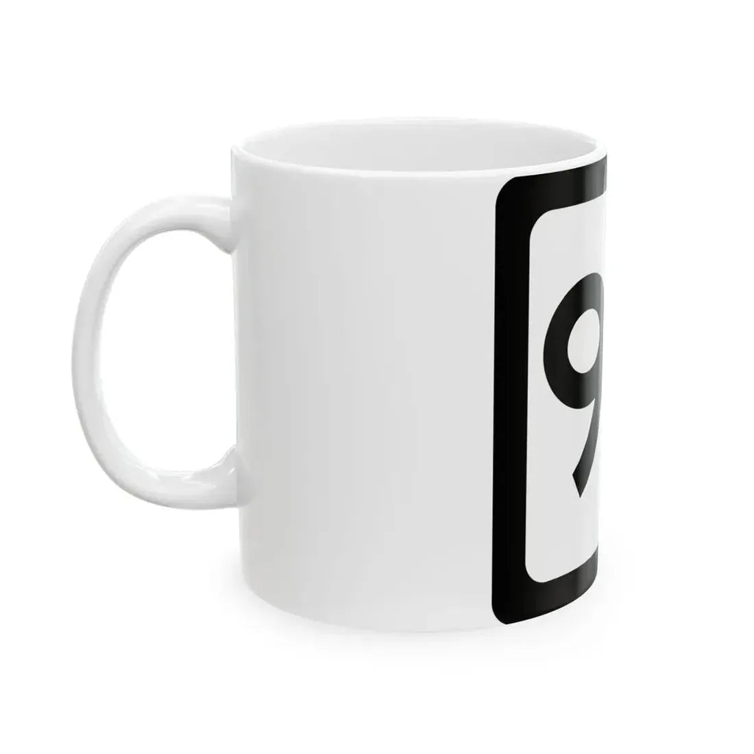 WV-98 (Virginia) (Road Sign) White Coffee Mug - Go Mug Yourself
