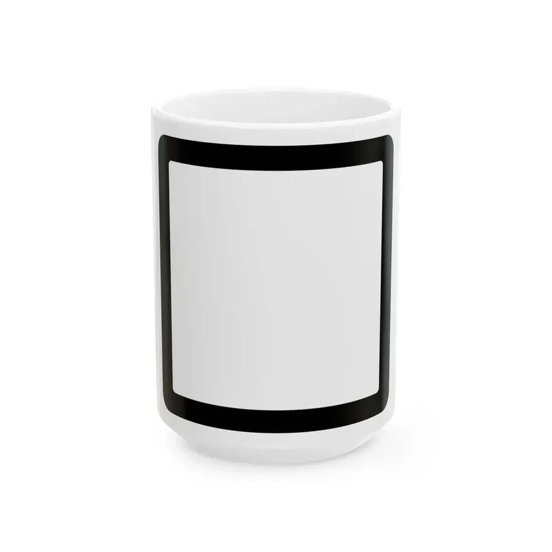 WV-blank (Virginia) (Road Sign) White Coffee Mug 15oz - Go Mug Yourself