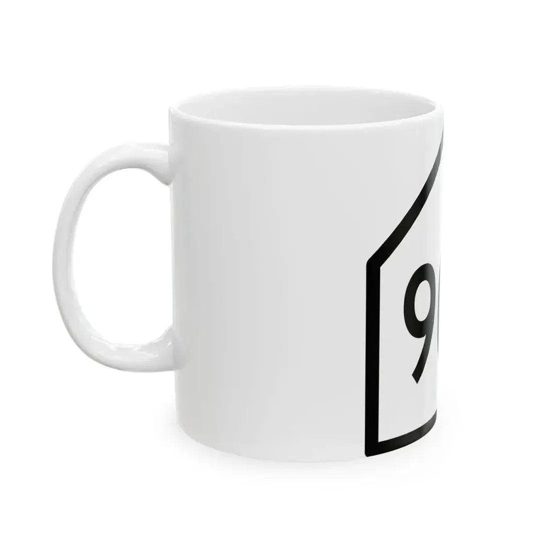 WV HARP 908 (Virginia) (Road Sign) White Coffee Mug - Go Mug Yourself